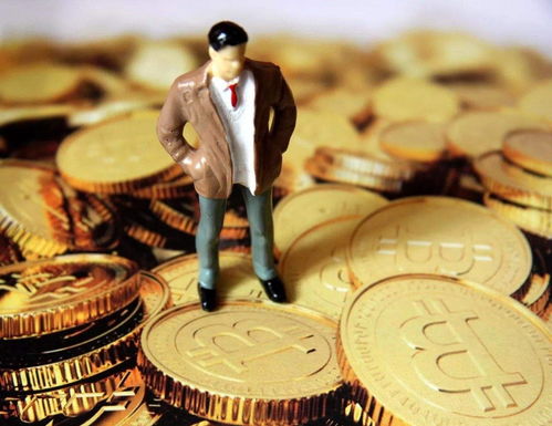 Bitcoin symbol glowing against digital network background